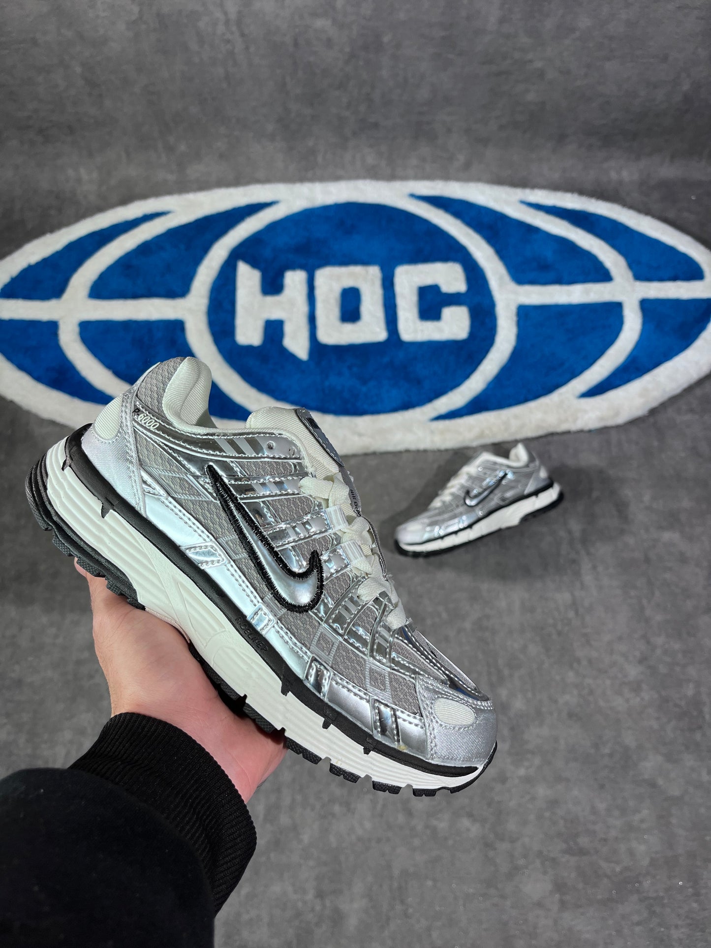 Nike p6000 silver
